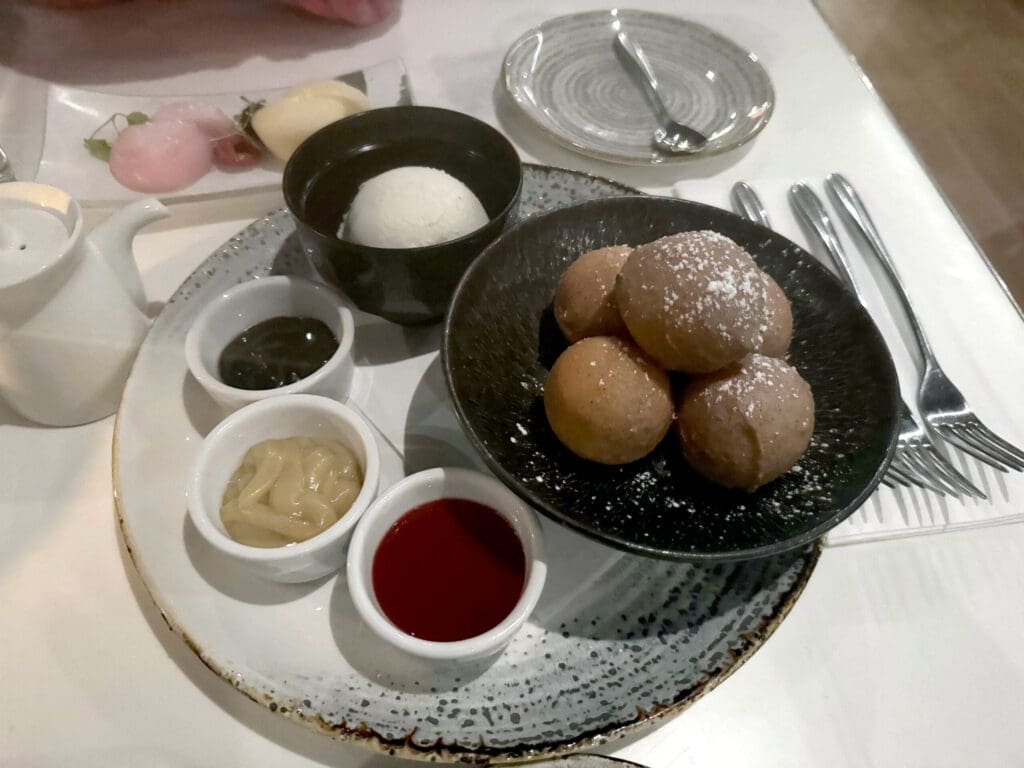 Dessert at Katsuya Brentwood