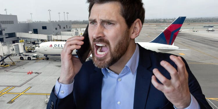 a man holding a phone to his ear
