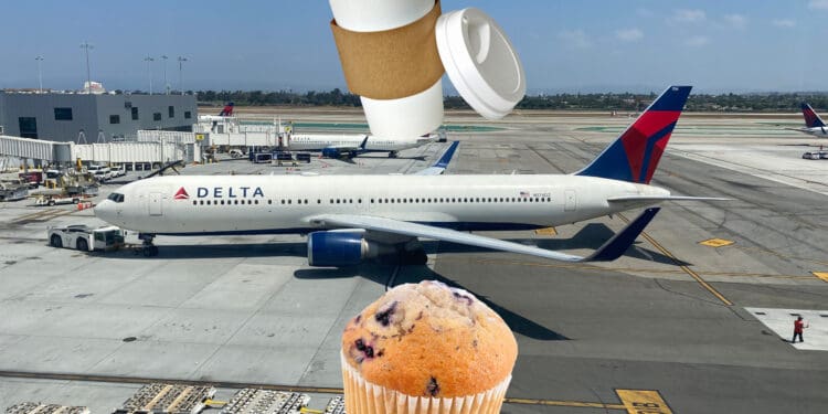 Delta Air Lines and Starbucks have a strategic partnership.