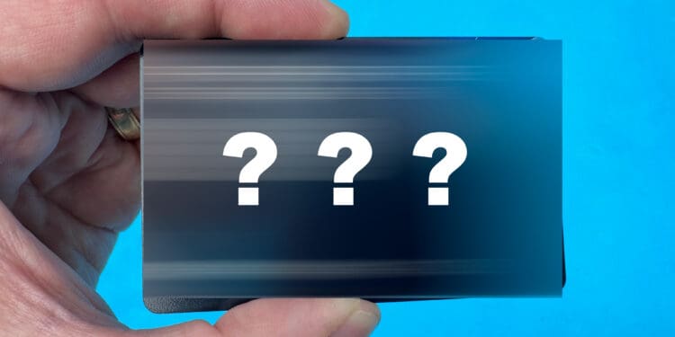 Guess the hidden credit card.