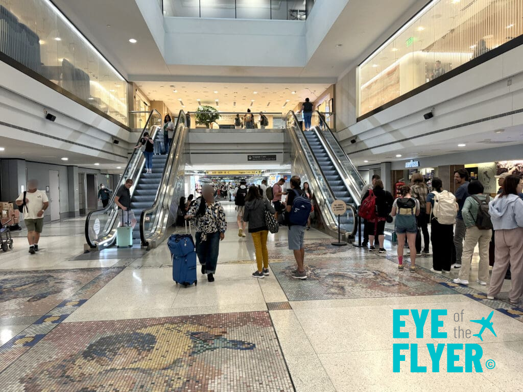 Entrance to the Capital One Lounge at Denver International Airport (DEN)