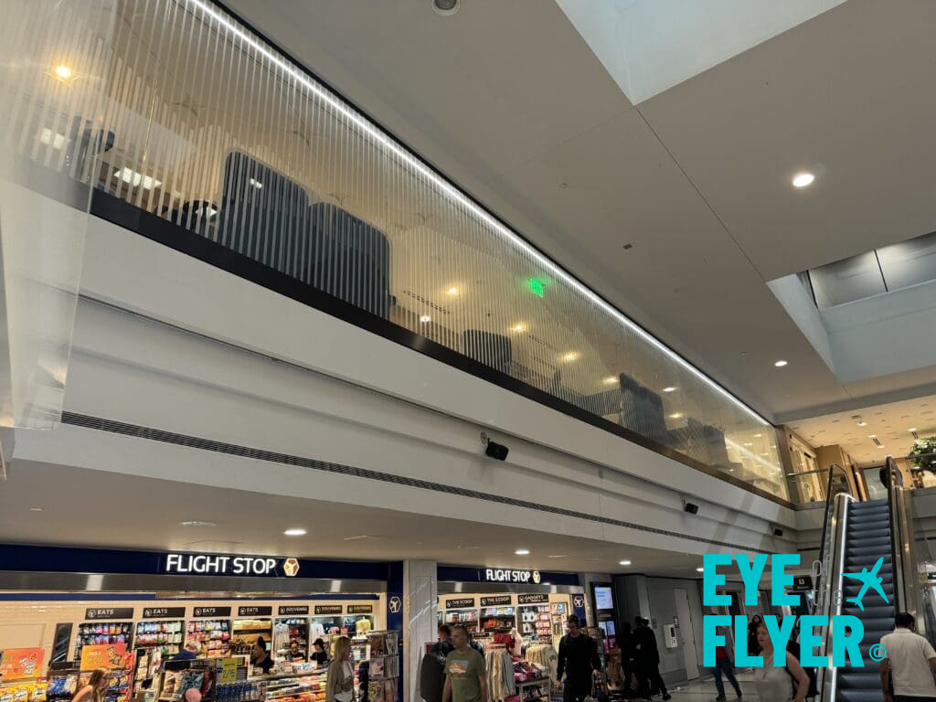 Entrance to the Capital One Lounge at Denver International Airport (DEN)