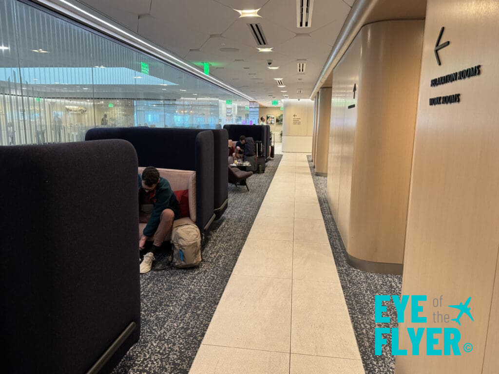 Grab-n-go area at the Capital One Lounge at Denver International Airport (DEN)