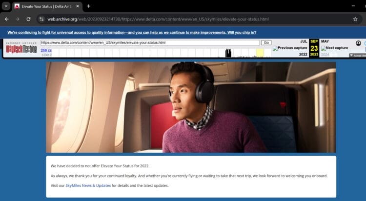 Will Delta Air Lines Bring Back “Elevate Your Status” for 2025?