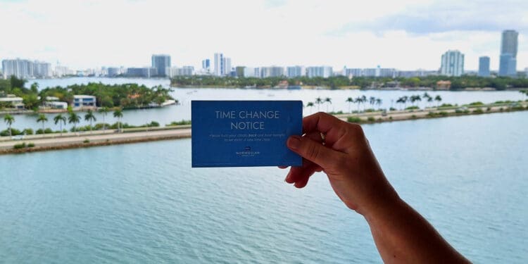 NCL time change card