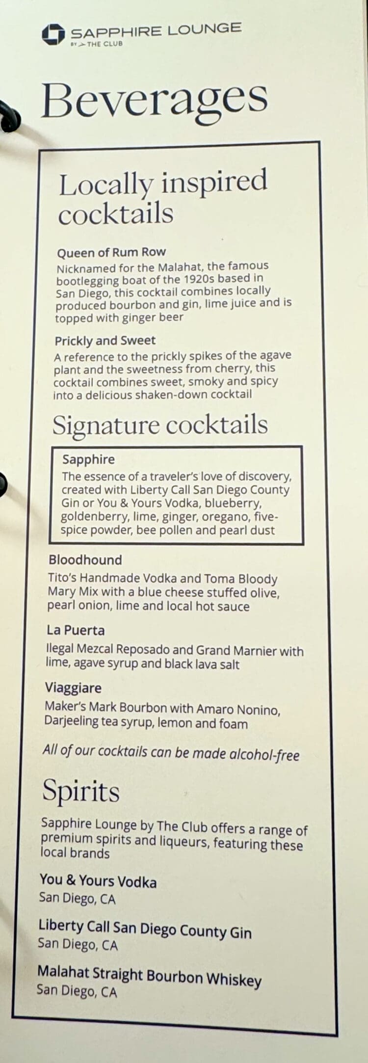 Wow: Our First Look Inside the Chase Sapphire Lounge in San Diego (Review)!