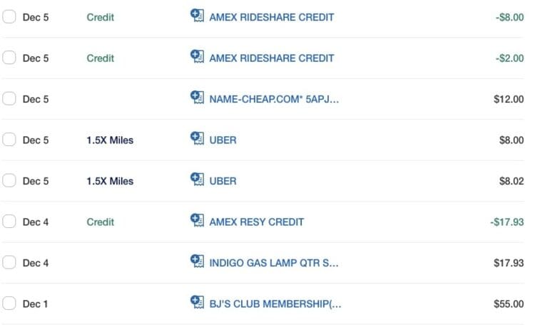 Charges On A Delta Amex Reserve Business Card. - Eye Of The Flyer