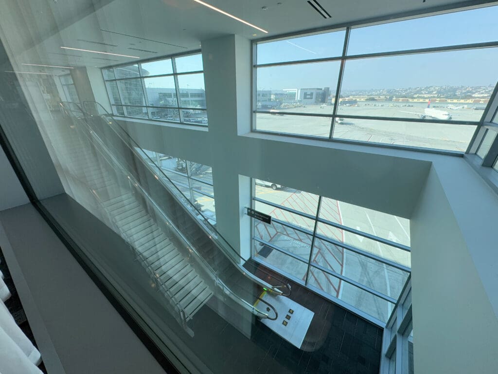 Terminal 2 at San Diego International Airport (SAN) as seen from the Chase Sapphire Lounge.