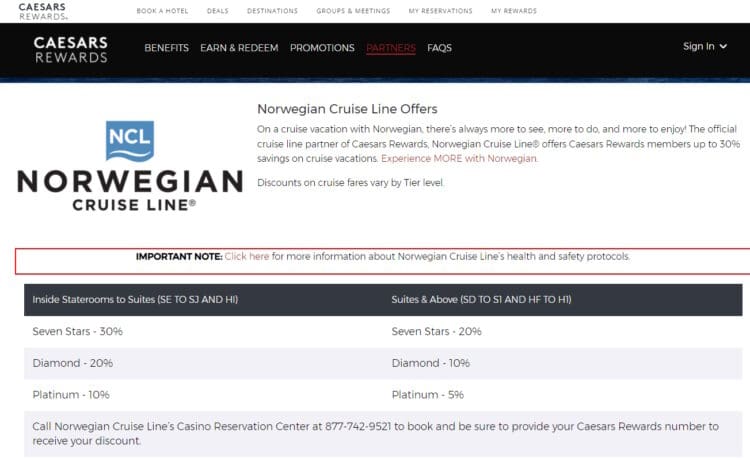 Using Caesars Discount Plus Amex Offers and More to Lower the Cost of Cruising Norwegian