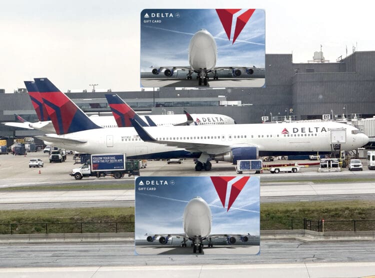Delta gift card Amex Offer