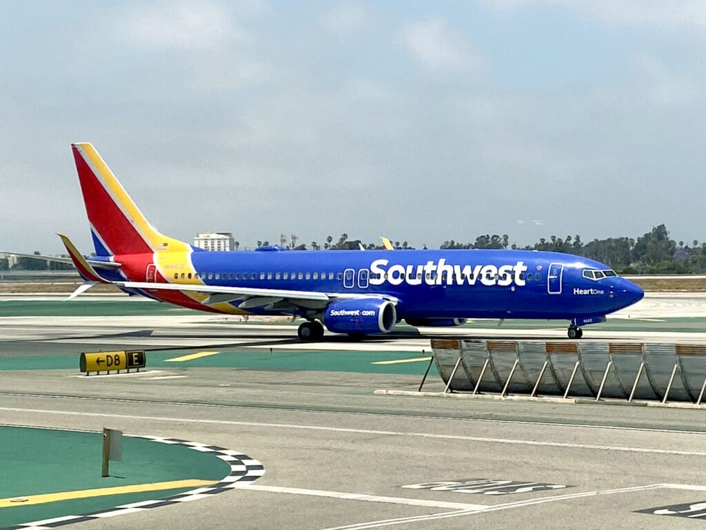 Southwest Airlines' HeartOne 737 jet