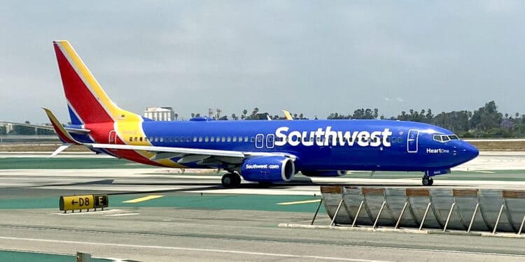 Southwest Airlines' HeartOne 737 jet