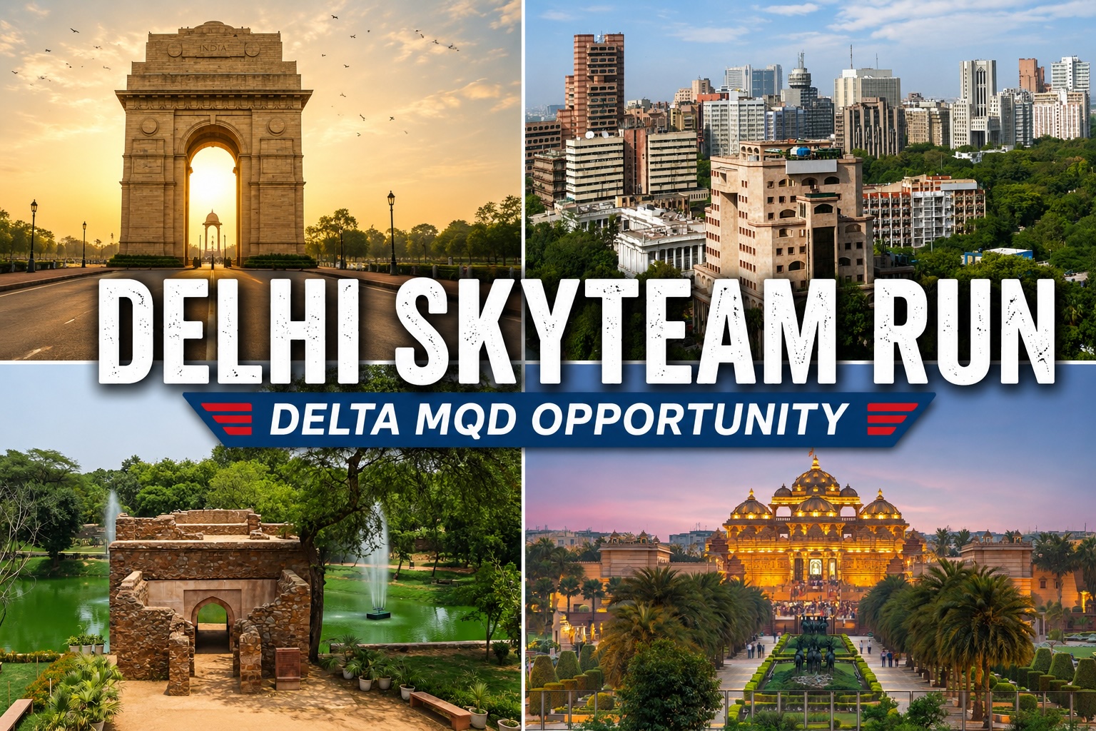 $4,847 Delta 🔺 MQD! ✈️ KLM Premium Economy Status Run — San Francisco (SFO) to New Delhi (DEL) (October 2026)