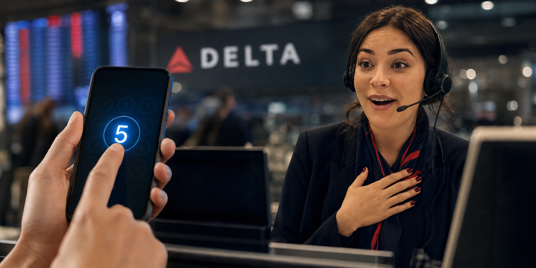 Delta Strive for Five: What to Say to a Phone Agent - Eye of the Flyer