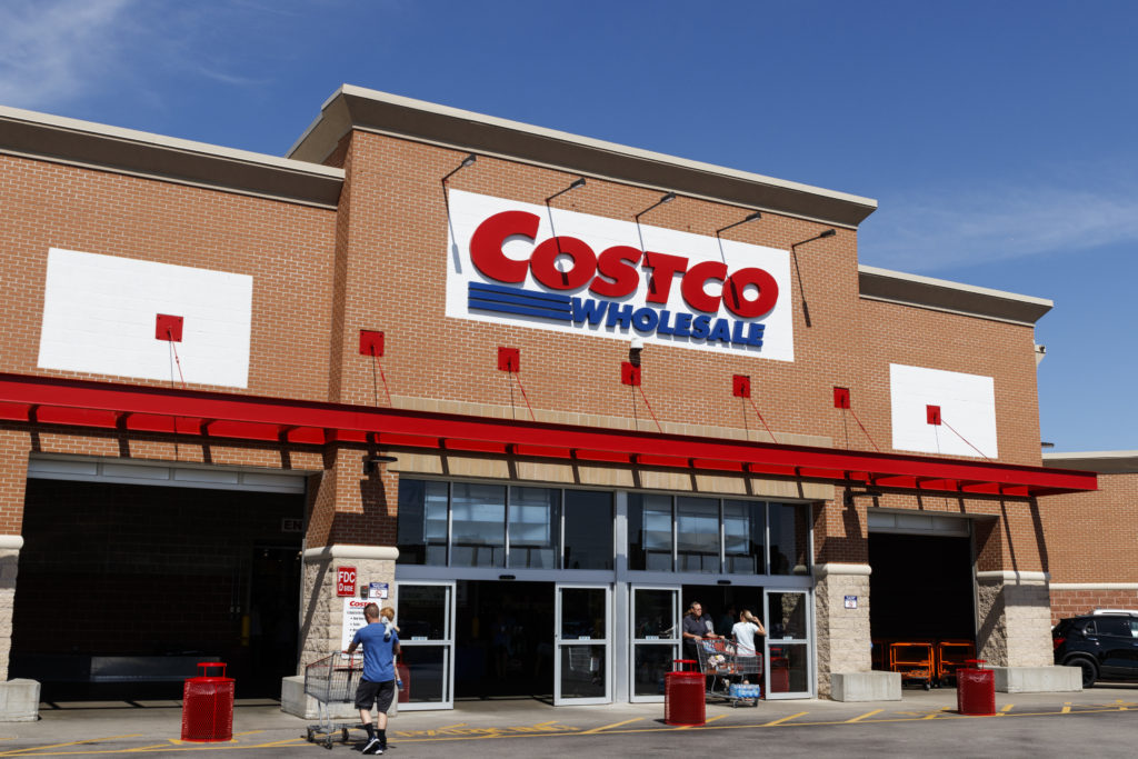 Indianapolis - Circa August 2019: Costco Wholesale Location. Costco Wholesale is a Multi-Billion Dollar Global Retailer (© iStock.com/jetcityimage)
