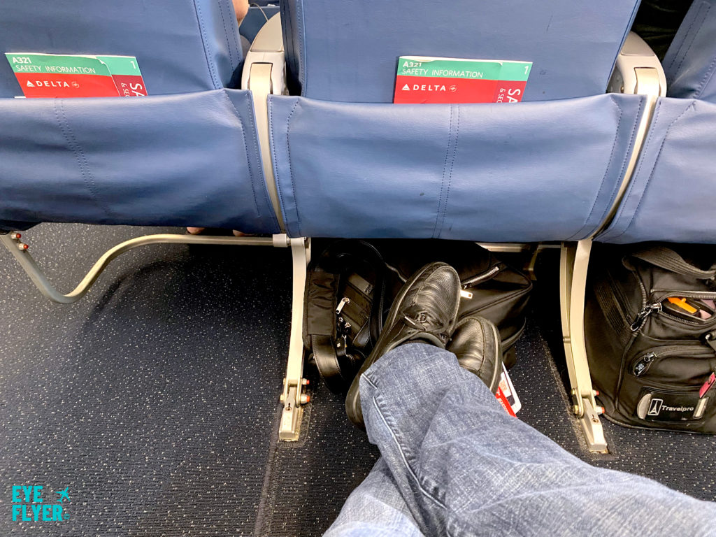 Seat 26E on a Delta A321