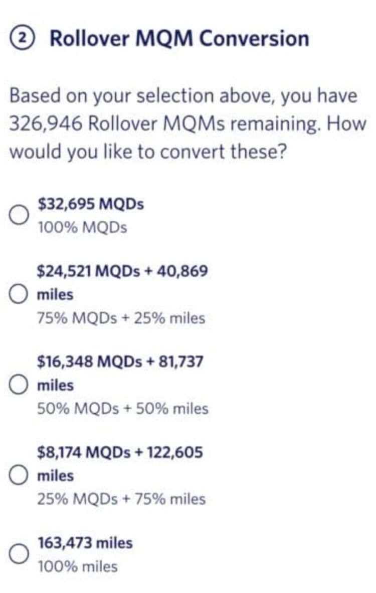 Convert Delta MQM to MQD Eye of the Flyer