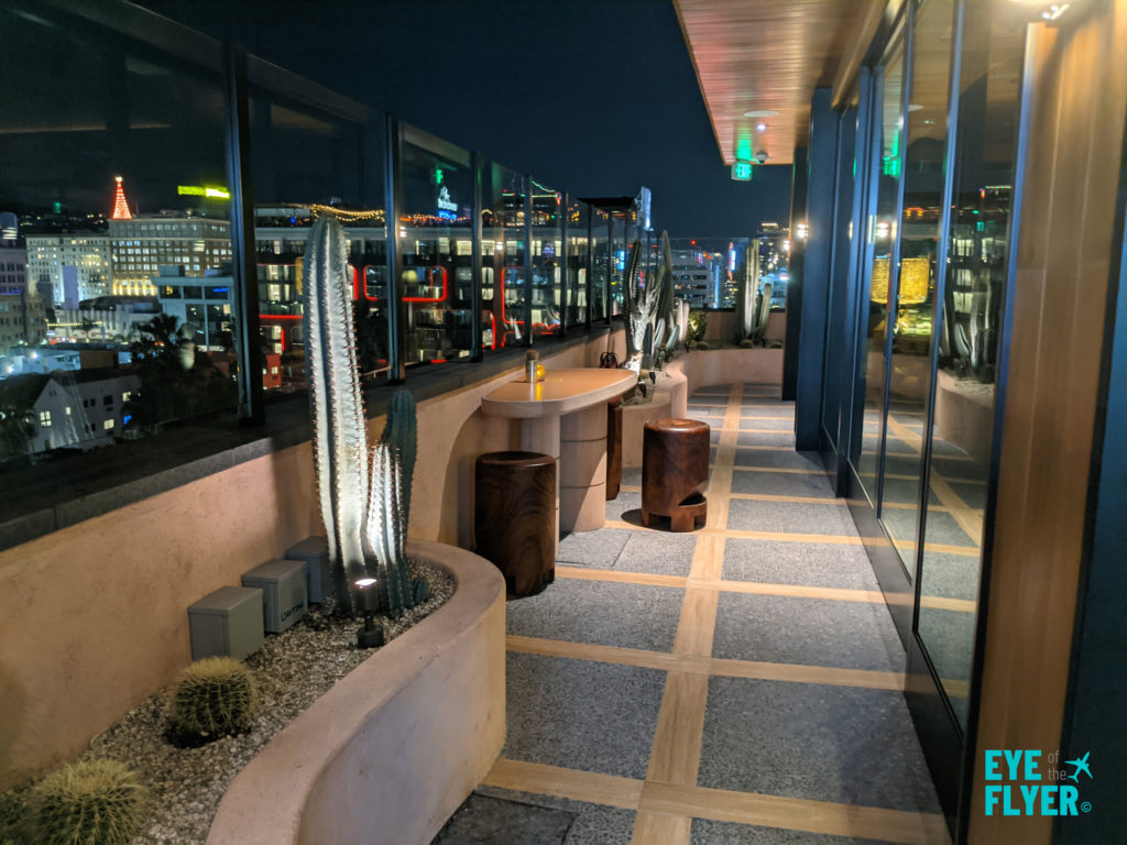 Desert 5 Spot rooftop lounge and bar at tommie Hollywood hotel