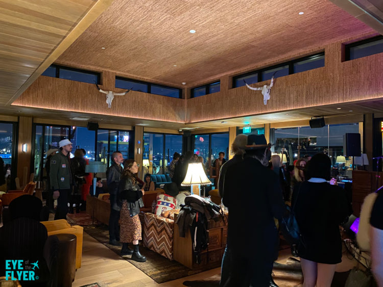 Desert 5 Spot rooftop lounge and bar at tommie Hollywood hotel