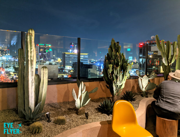 Desert 5 Spot rooftop lounge and bar at tommie Hollywood hotel